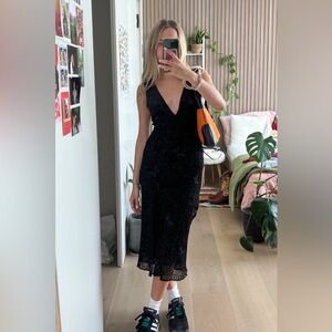 NWT Realisation par lauren luna butterfly dress xs